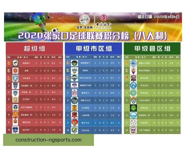 最新北京足球联赛积分榜全面解析各队排名走势与赛季前景